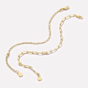 Ana Luisa Gold bracelet duo